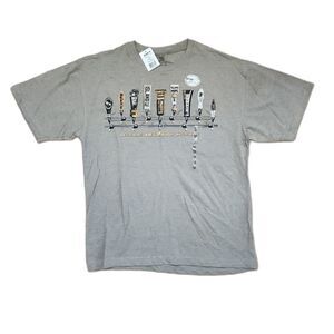 Newport Blue Mens Sand Tone M Tee Shirt